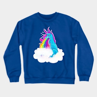 Puking Rainbows Crewneck Sweatshirt